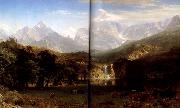 Albert Bierstadt Les Montagnes Rocheuses,Lander's Peak china oil painting reproduction